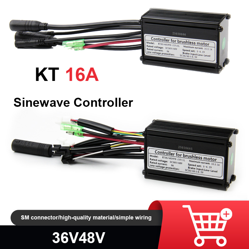 Touch Dimmer Lamp - Kontroler do e-bike'a 36V/48V KT-16A Sinusoidalny