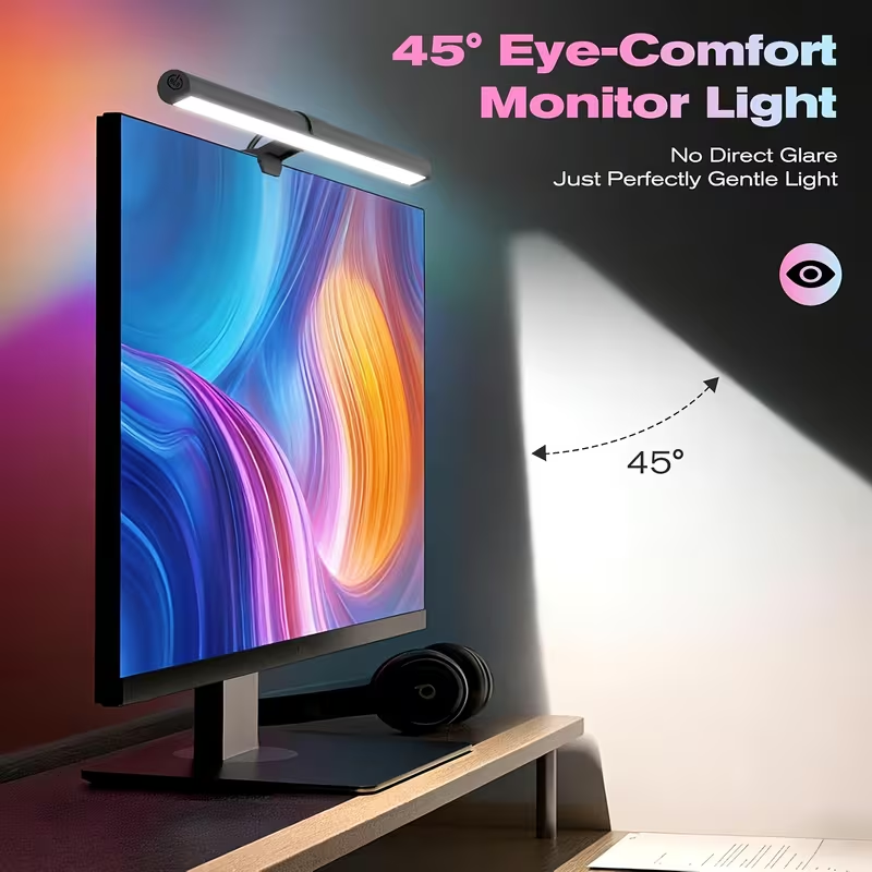 Touch Dimmer Lamp - Lampa LED do monitora zasilana przez