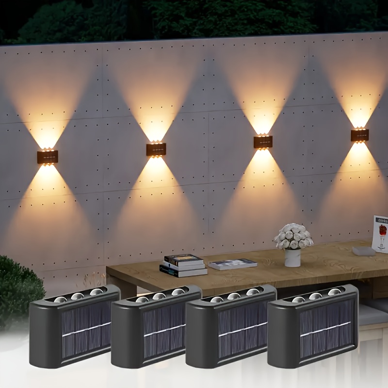 Lighting Decor Ideas - Zewnętrzna wodoodporna lampa solarna LED, oświetlenie