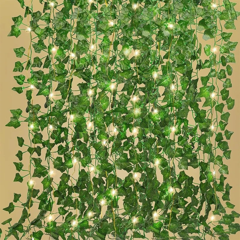 Lighting Decor For Diwali - Zielony bluszcz 210cm LED Light String