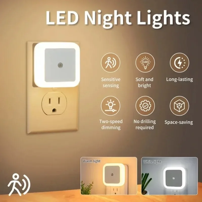 Decor Lighting Uk - 1/6 SZT. Bezprzewodowa Lampka Nocna LED