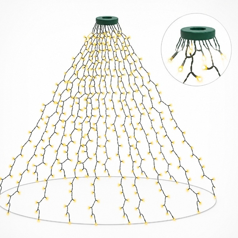 Lighting Decor For Wedding - Wodoodporne lampki LED USB, 8 trybów