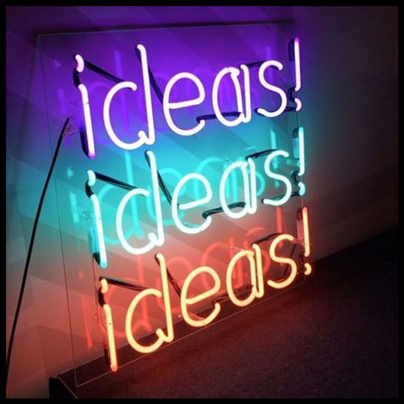 Outdoor Lighting Decor Ideas - Neonowy szyld dla pomysłów lampy prawdziwe