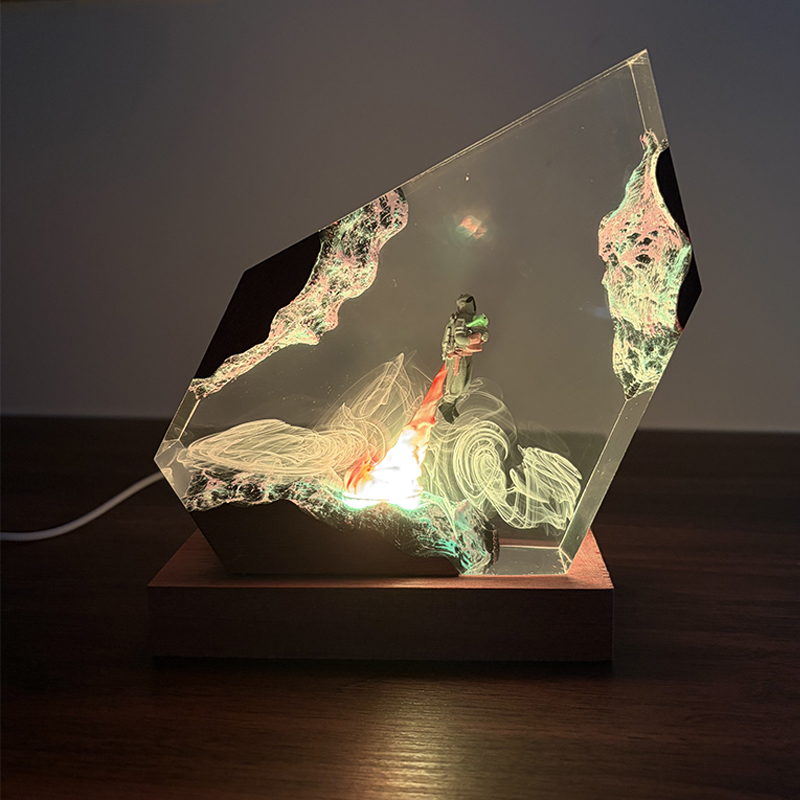 Lighting Decor For Wedding - Figurka Anime Sci-fi Organizm Żywiczny Lampka
