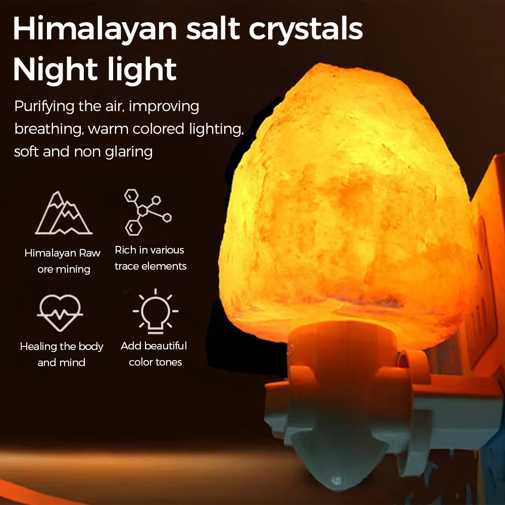 Decor Lighting Uk - C5 Lampka nocna LED Himalajska lampa