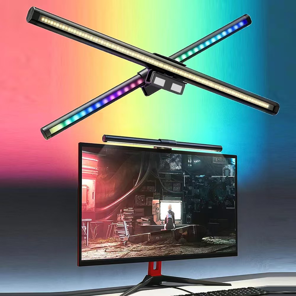 Touch Dimmer Lamp - Lampa LED do monitora z zasilaniem