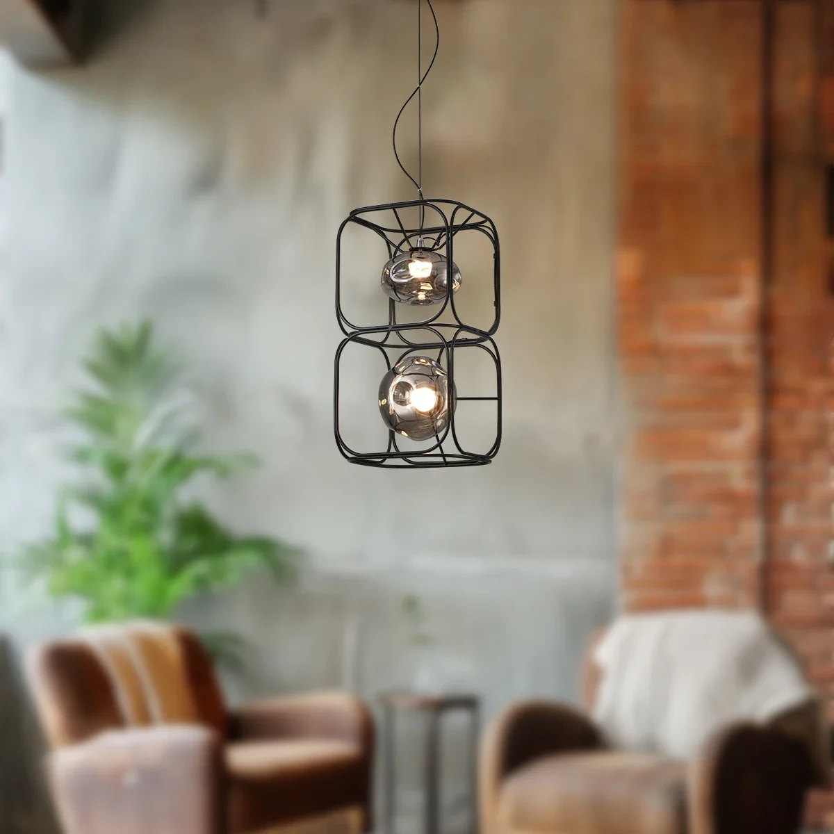 Żyrandol LED w stylu retro Cza – Geometric Lamp Shade recenzja i cena