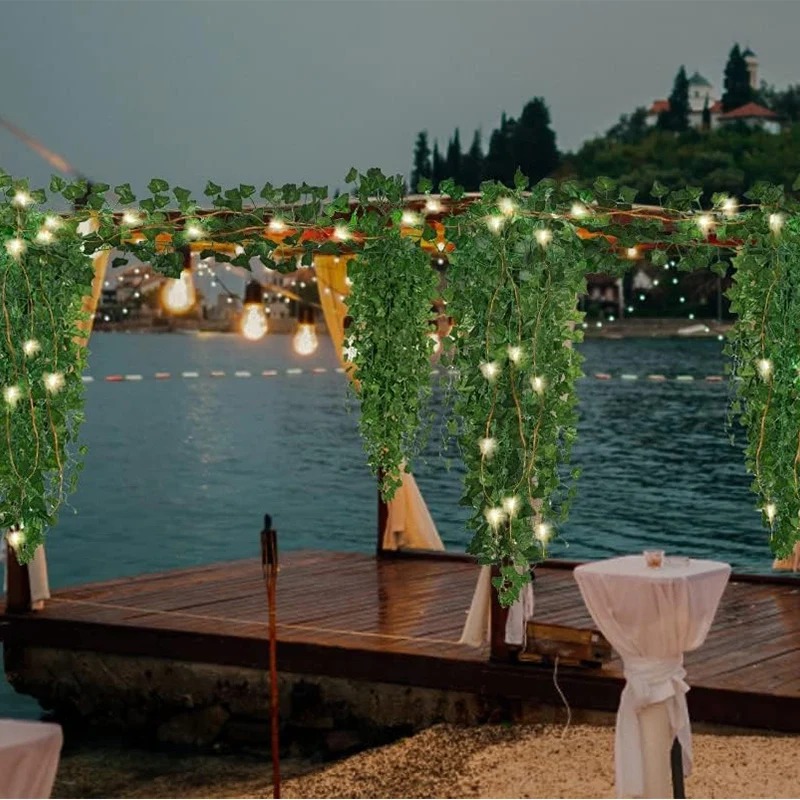 Zielony bluszcz 210cm LED Ligh – Lighting Decor For Diwali recenzja i cena