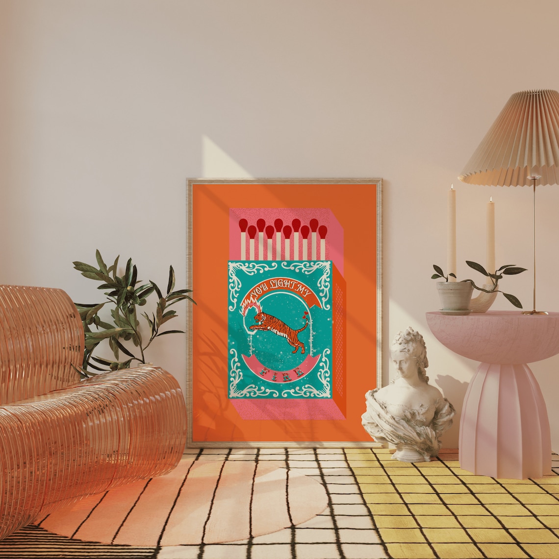 You Light My Fire Orange Match – Lighting Decor Ideas recenzja i cena