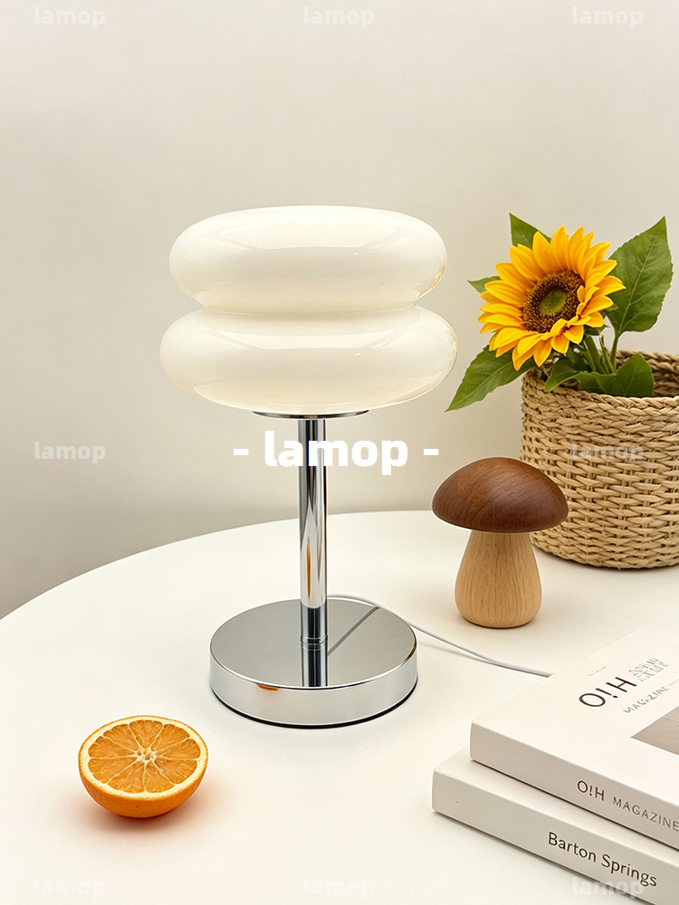 Lampa stołowa Bauhaus Cream-Gl – Lighting Decor Bedroom recenzja i cena