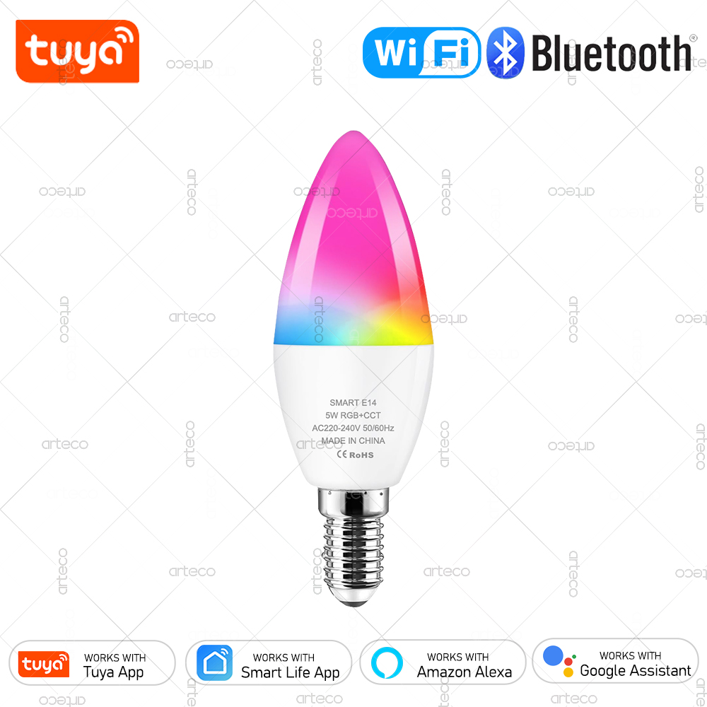 Tuya E14 Lampa świecowa Smart  – Lighting Decor For Diwali recenzja i cena