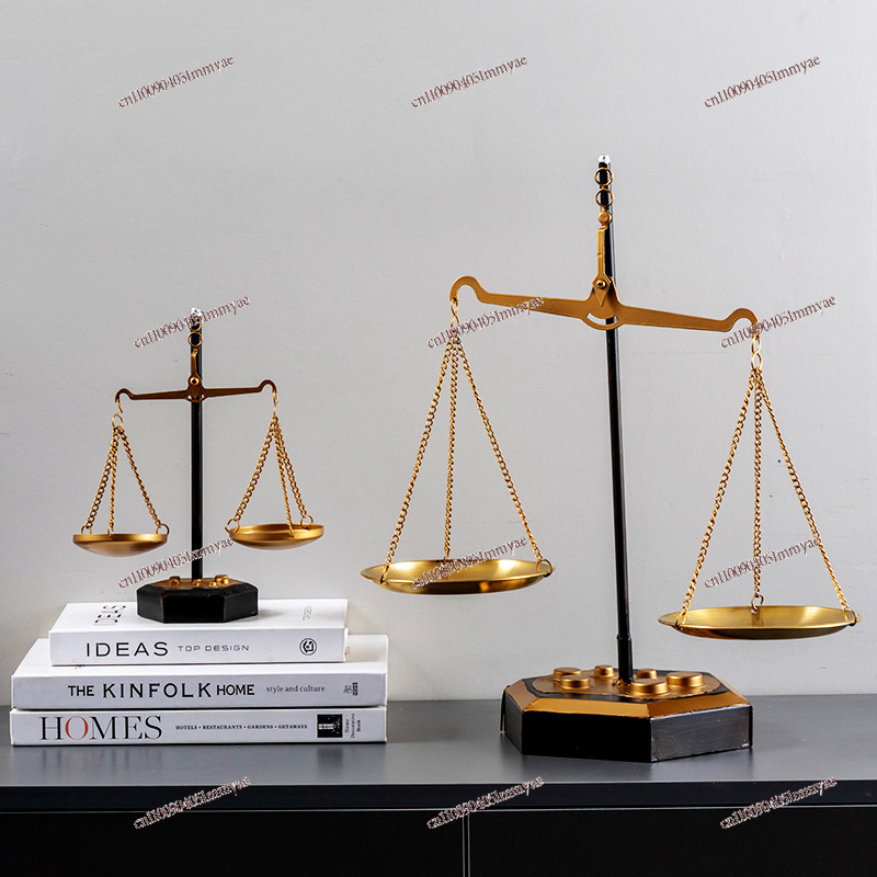 Metalowa waga ozdobna, dekorac – Office Lighting Decor recenzja i cena