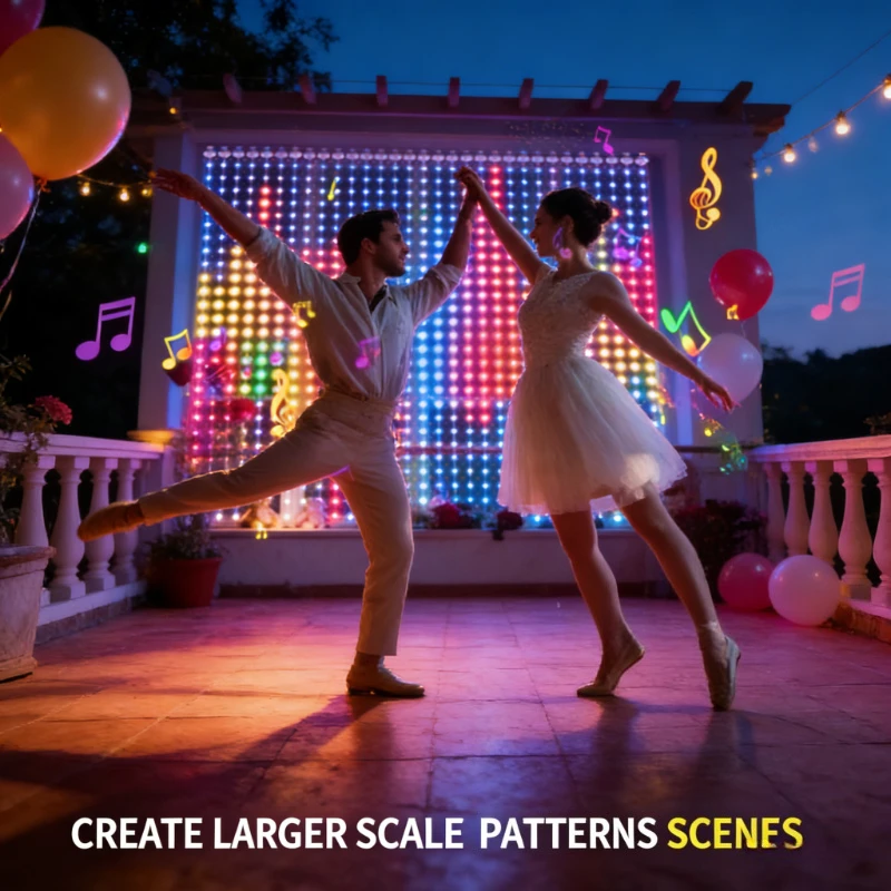 Inteligentne lampki kurtynowe  – Lighting Decor For Wedding recenzja i cena
