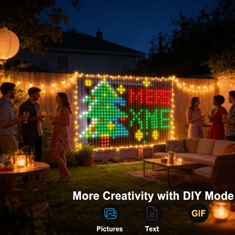 Inteligentne lampki kurtynowe  – Lighting Decor For Wedding recenzja i cena
