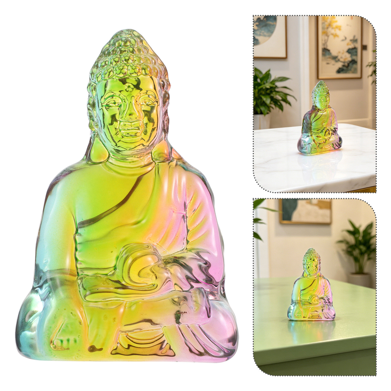 Kryształowa statua Buddy o wys – Office Lighting Decor recenzja i cena