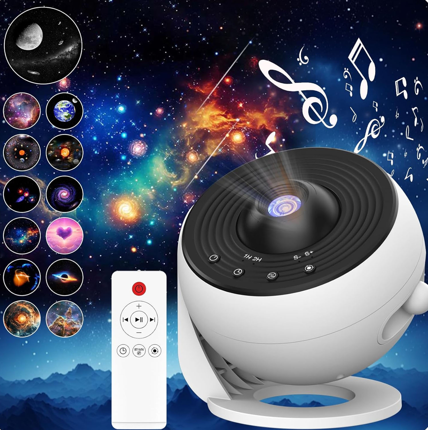 Lampka nocna 13 HD Planetarium – Ambient Lighting Decor For Room recenzja i cena