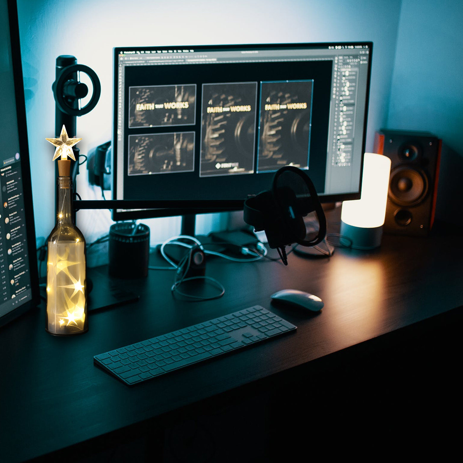 2 szt. zestawu lamp LED z kork – Decor Lighting Cork recenzja i cena