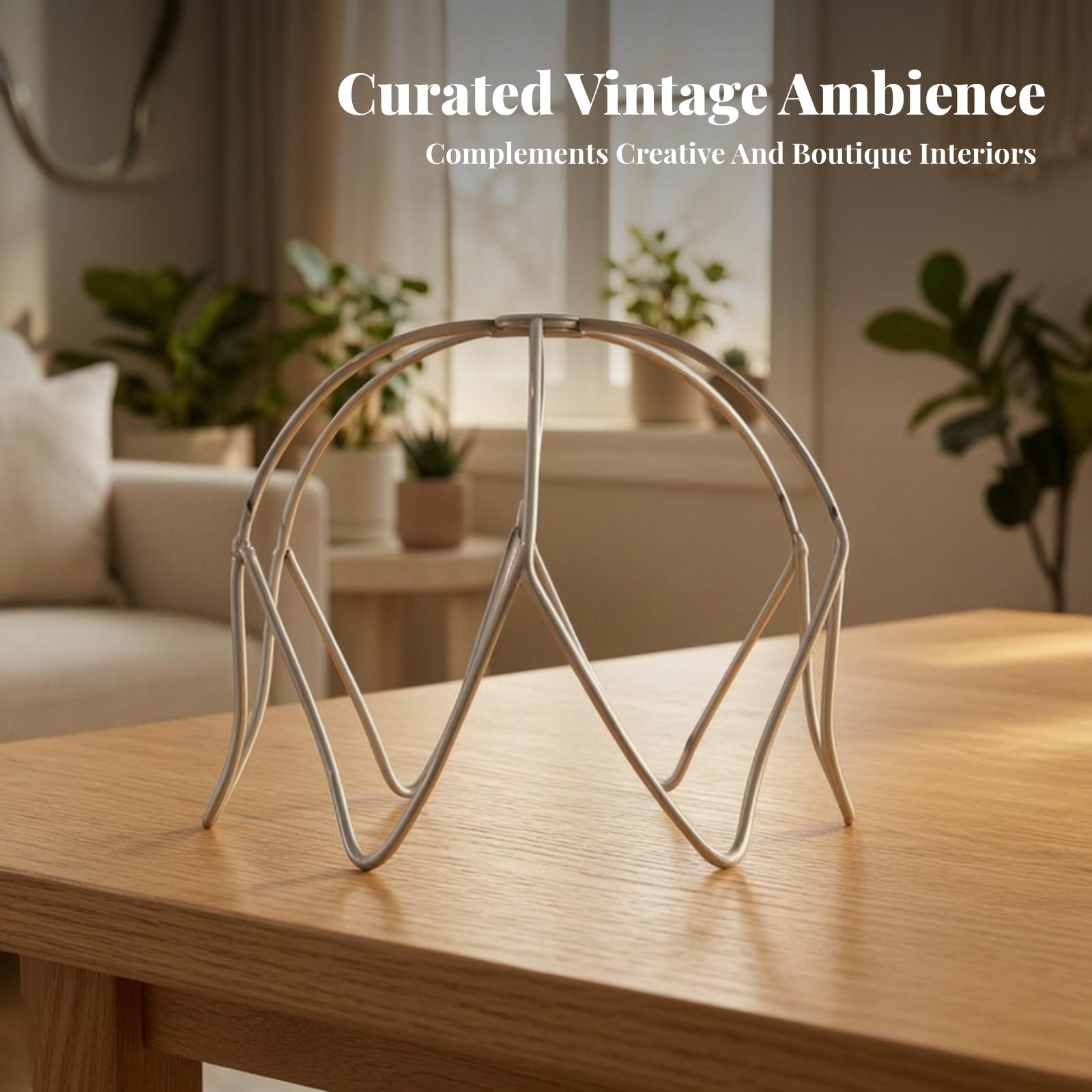 Metalowy uchwyt do abażuru o g – Geometric Lamp Shade recenzja i cena