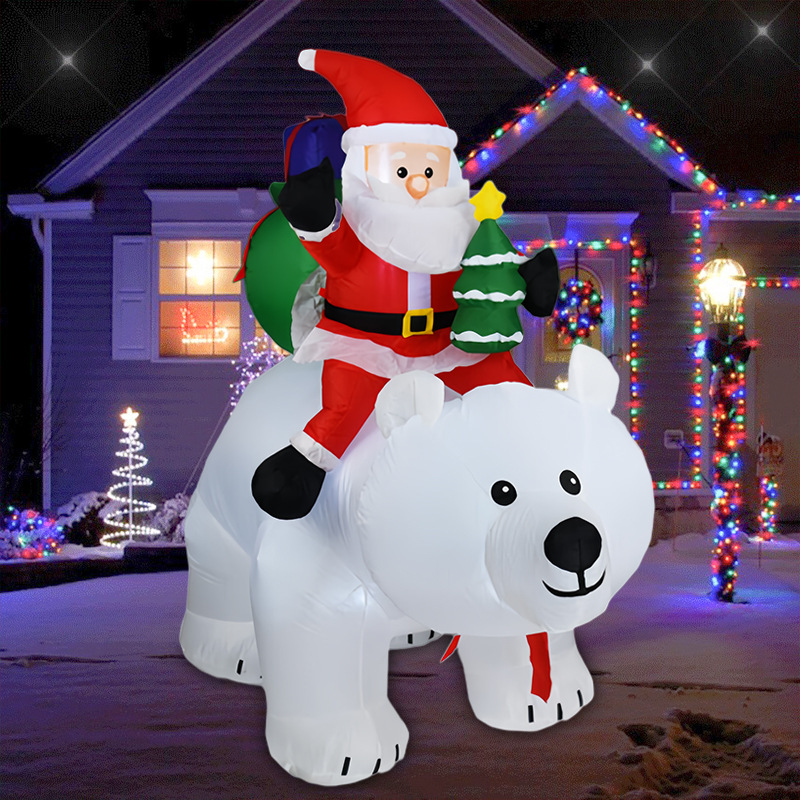 Ruchomy Niedźwiedź Święty Miko – Yard Lighting Decor recenzja i cena