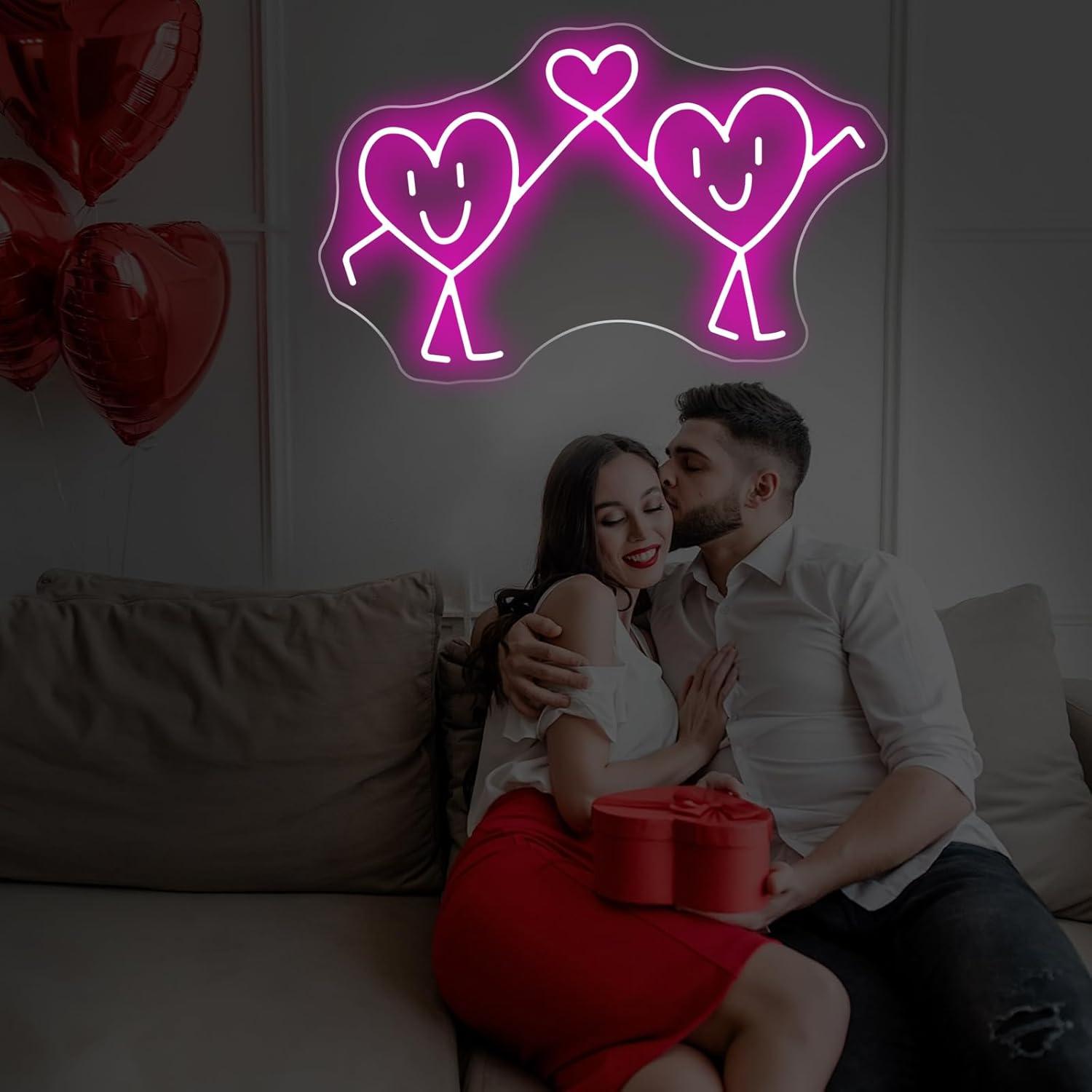 Neonowy znak miłosny, ściemnia – Lighting Decor For Wedding recenzja i cena
