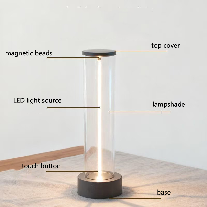 Bezprzewodowa przenośna lampa  – Touch Dimmer Lamp recenzja i cena