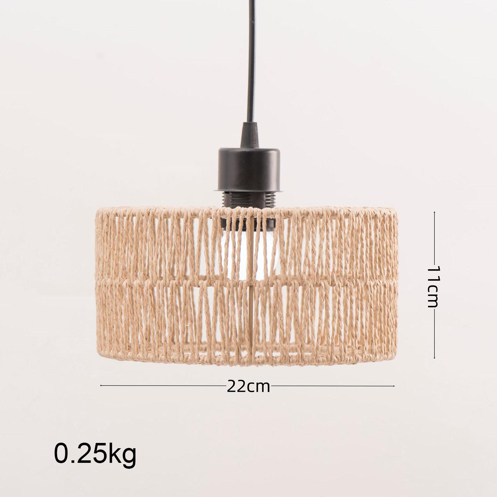Klosz z papierowej liny i lamp – Geometric Lamp Shade recenzja i cena