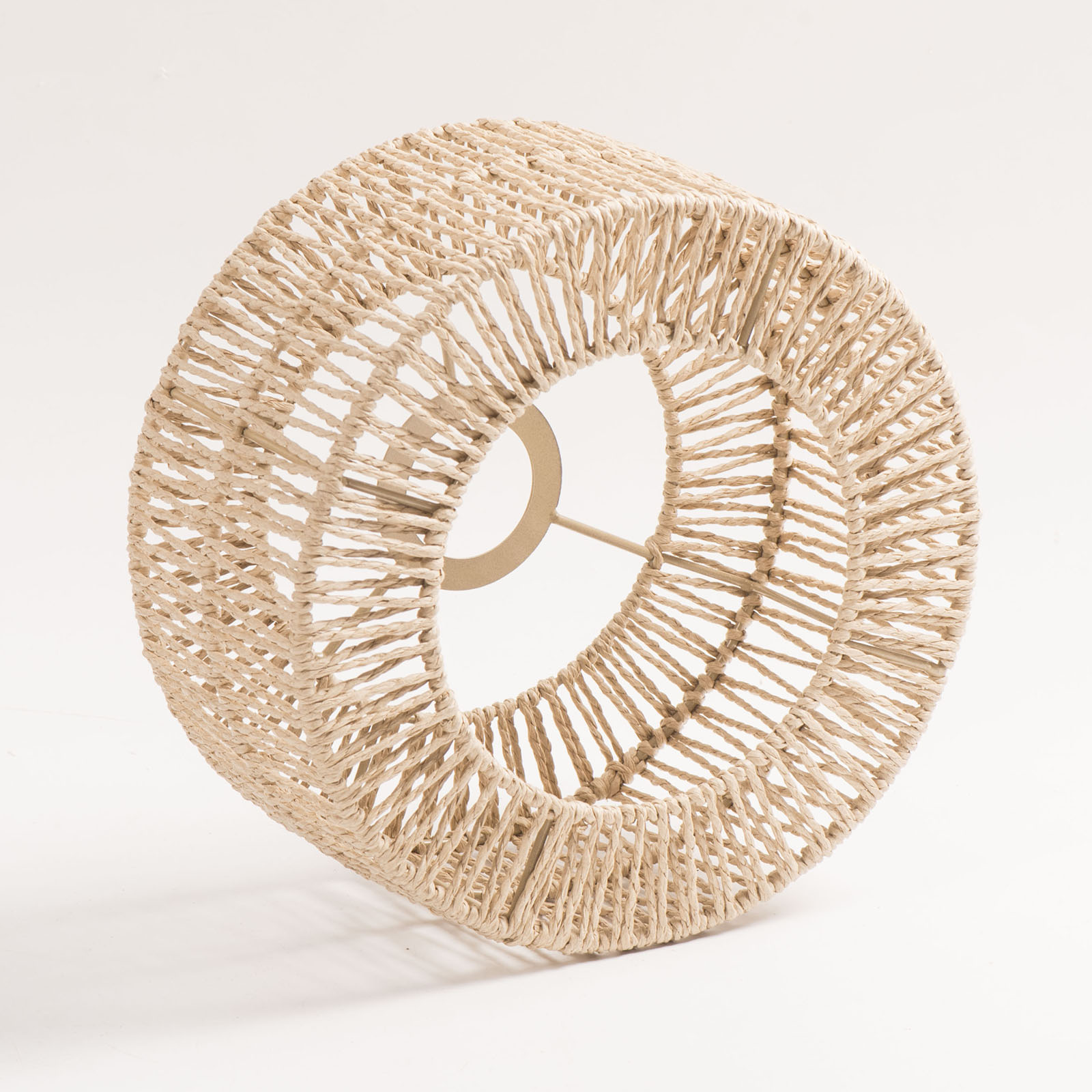 Klosz z papierowej liny i lamp – Geometric Lamp Shade recenzja i cena