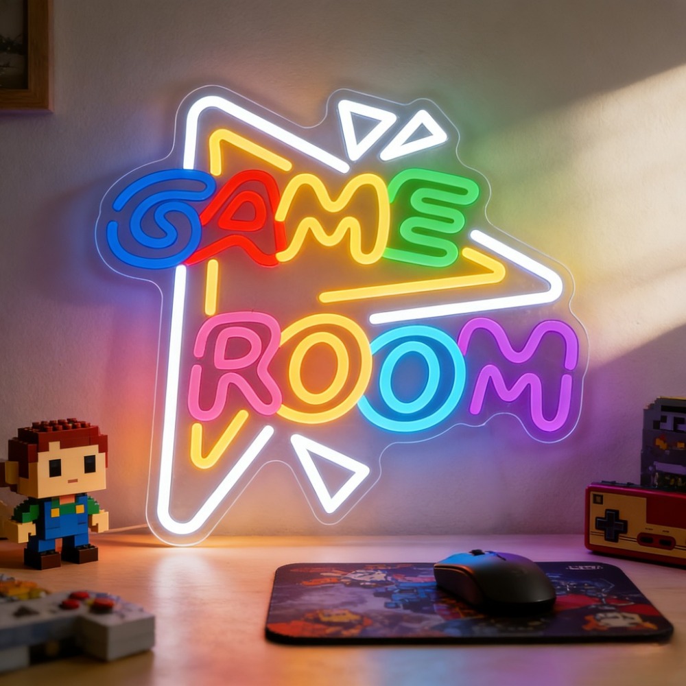 Neonowy znak LED do pokoju gie – Outdoor Lighting Decor Ideas recenzja i cena