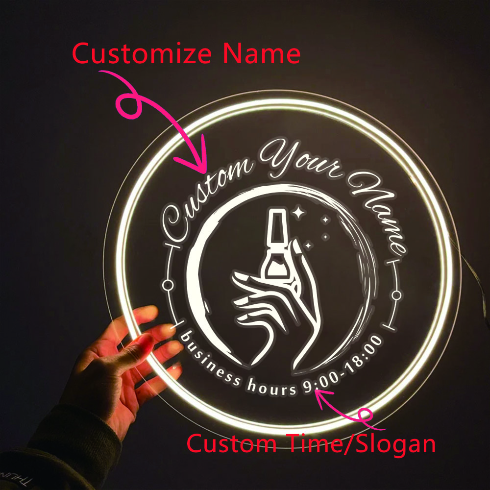 1 szt. Okrągły Neon LED z Akry – Lighting Decor For Wedding recenzja i cena