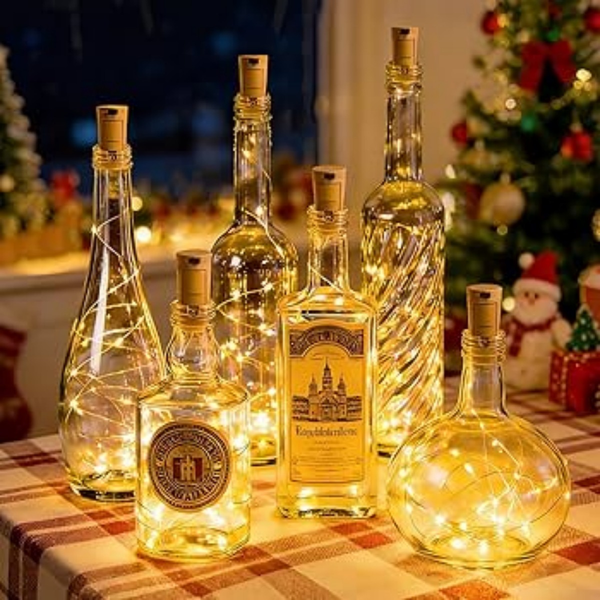 10/12 sztuk Lampki do Butelek  – Decor Lighting Cork recenzja i cena