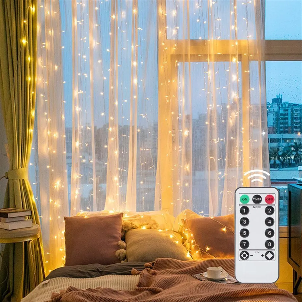 Kurtyna LED USB 3/6M, 8 trybów – Lighting Decor For Diwali recenzja i cena