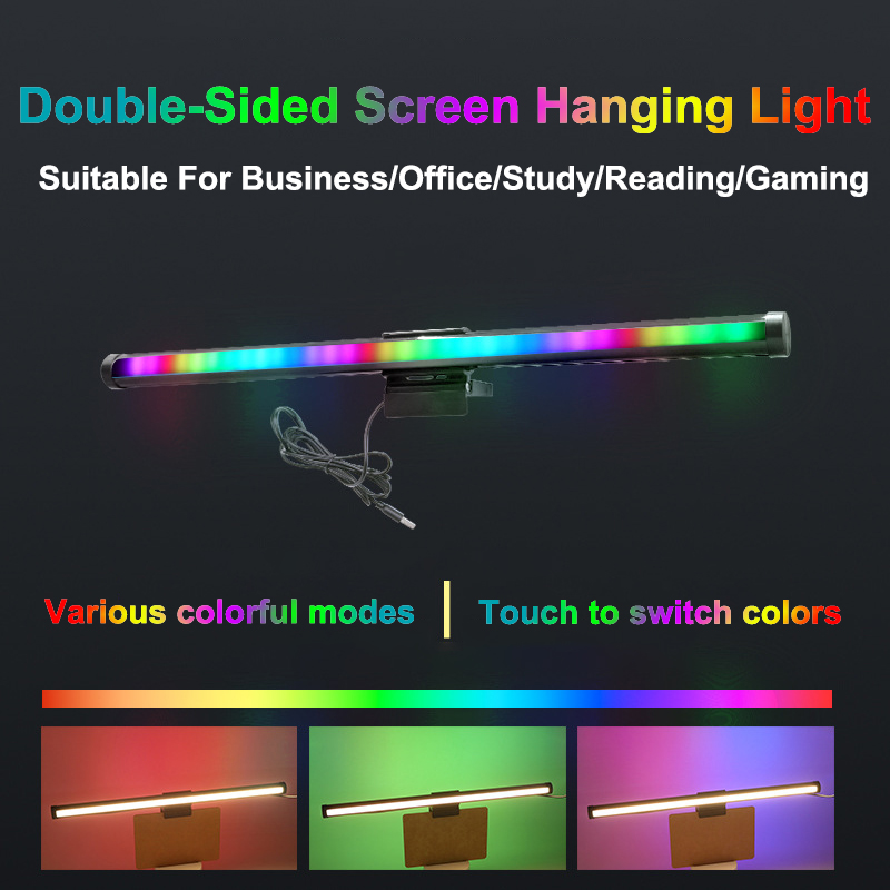 Lampa stołowa RGB 40 cm, lampk – Touch Dimmer Lamp recenzja i cena