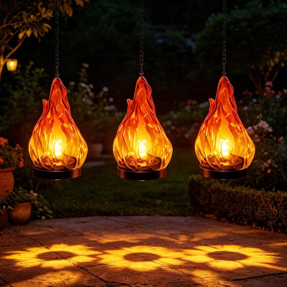 Solarna lampa wisząca z efekte – Yard Lighting Decor recenzja i cena