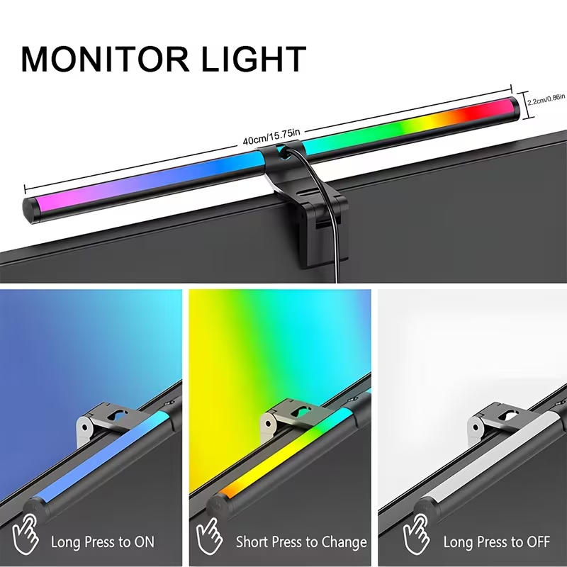Lampa LED do monitora komputer – Touch Dimmer Lamp recenzja i cena