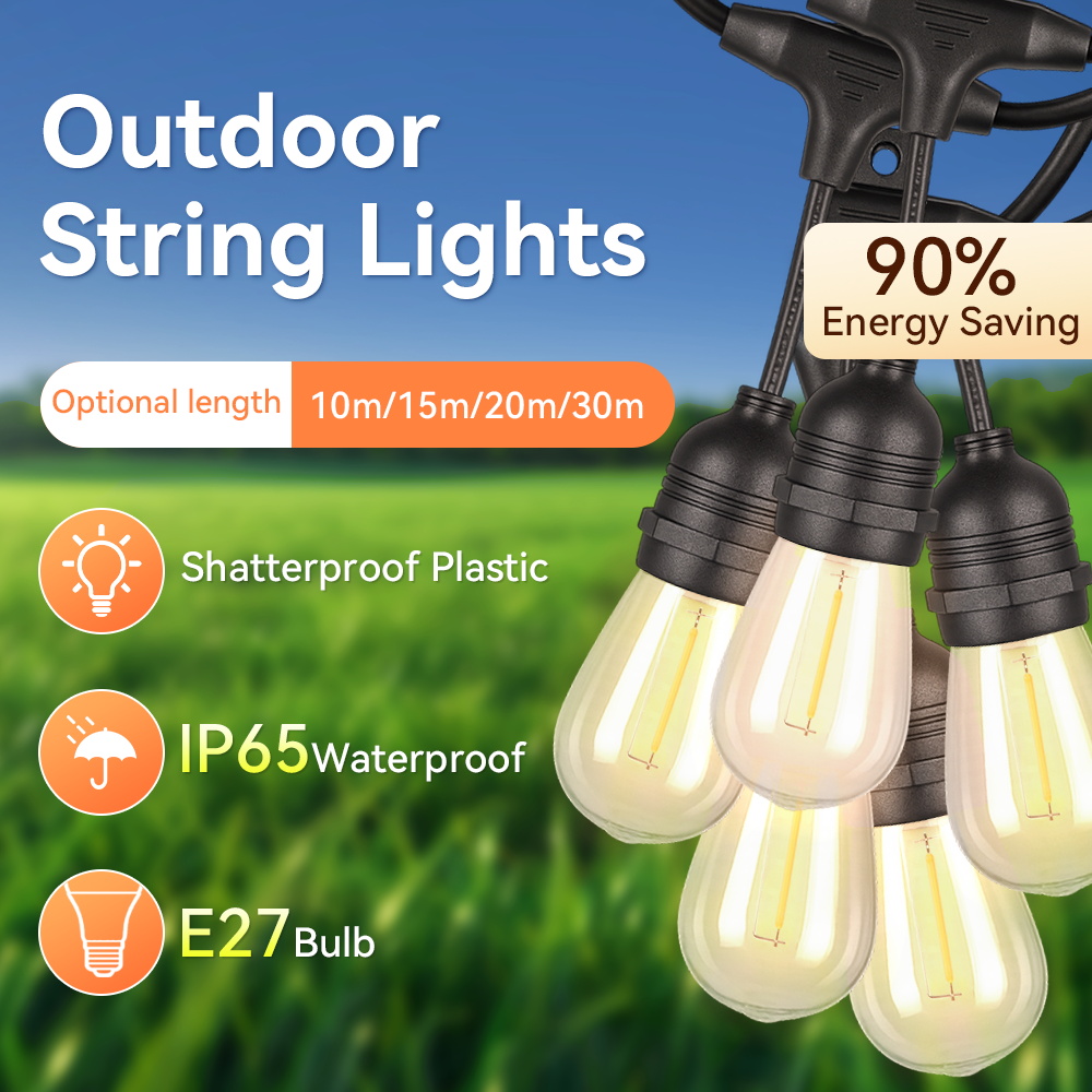 Lampki sznurkowe LED E27 na ze – Decor Lighting Uk recenzja i cena