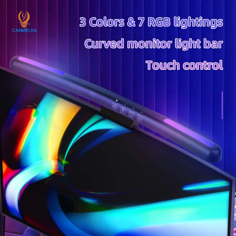 Zakrzywiony monitor LED listwa – Touch Dimmer Lamp recenzja i cena